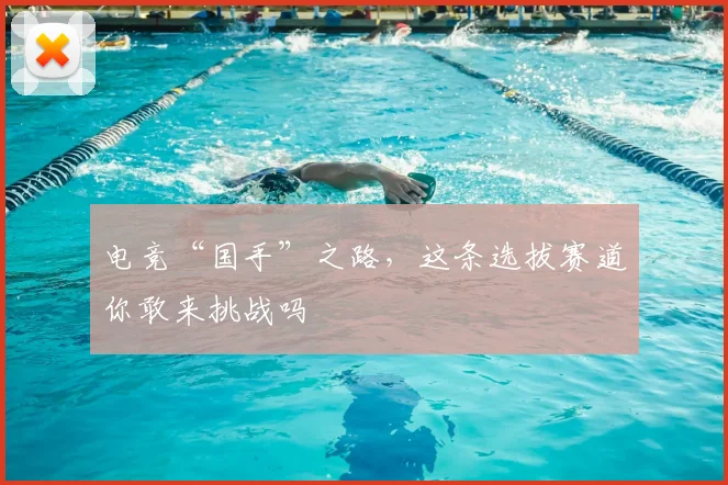 电竞“国手”之路，这条选拔赛道你敢来挑战吗